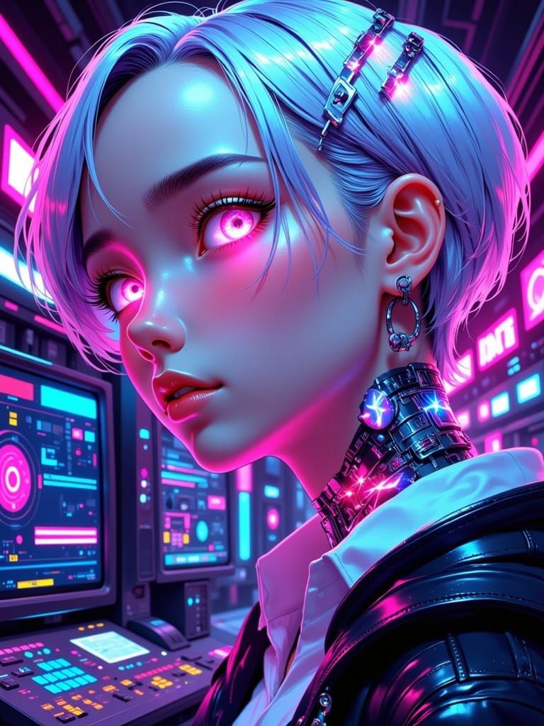 <Anime, animated, cartoon, comic book style, 2D, hand drawn, fine line outlined image:1.5 <lora:Anime Girls:1.0> > Majes...