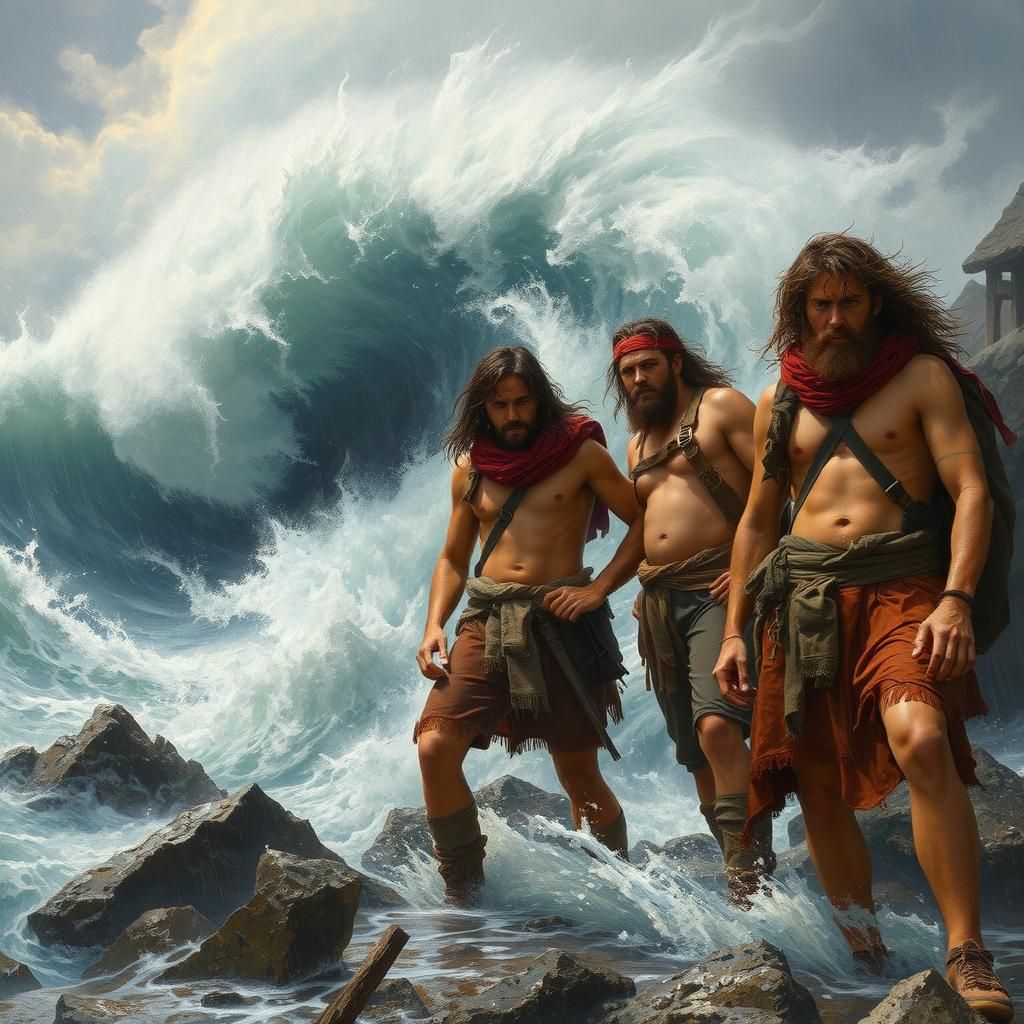 All the brave, who stand against the typhoon wave