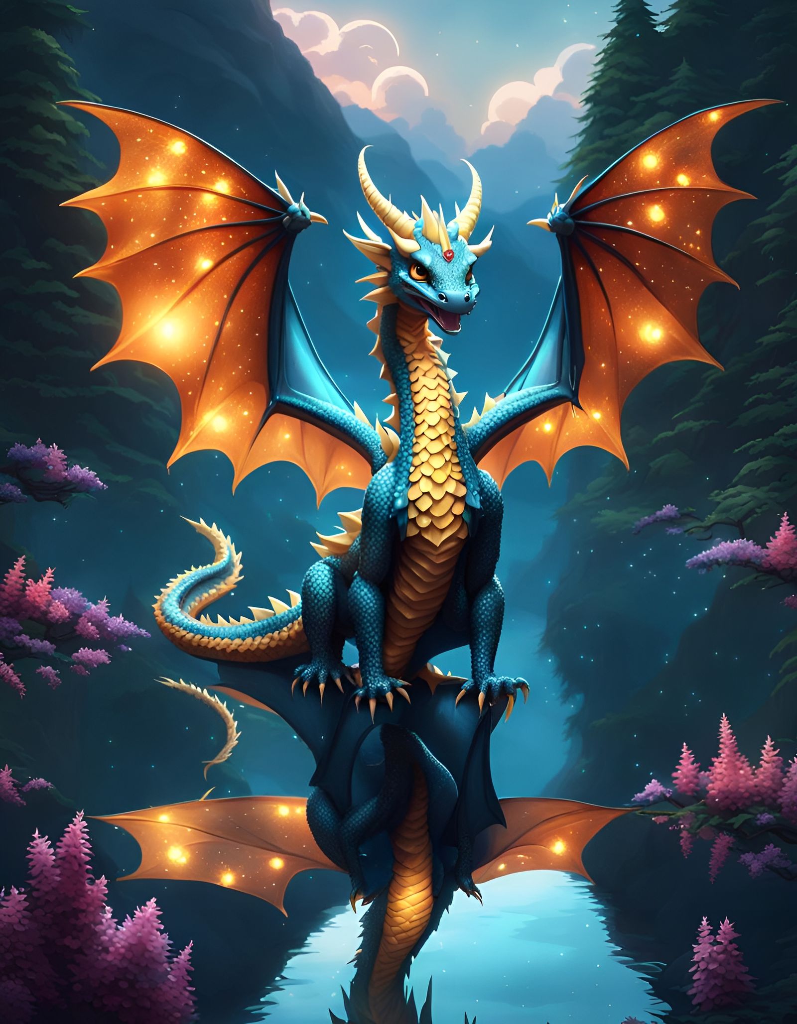 Chibified Reflections Dragon