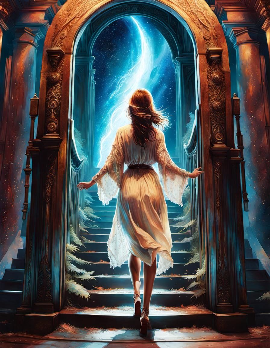 Heaven's Gate: Stairway to Eternity, Digital Illustration