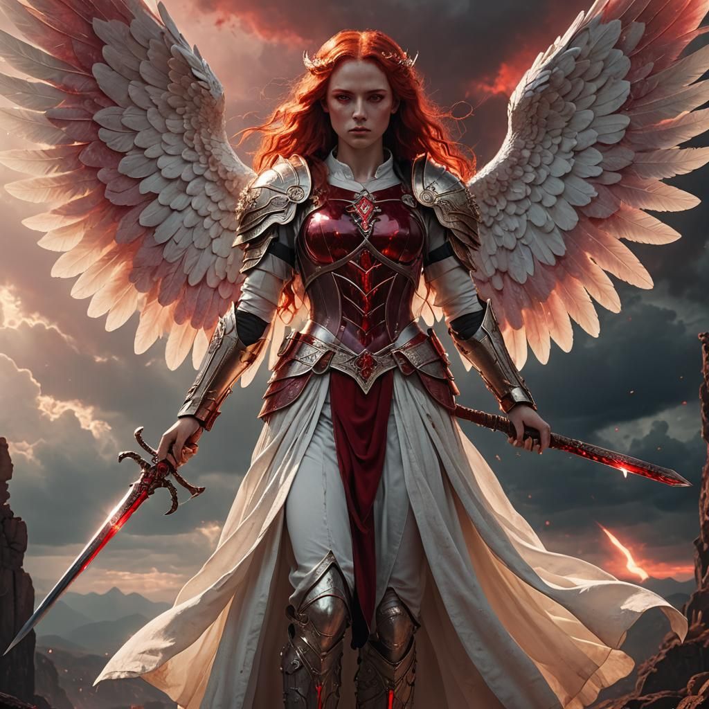 To battle dressed in red