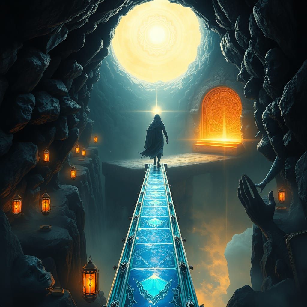 Soul's Descent into Celestial Trial Chambers