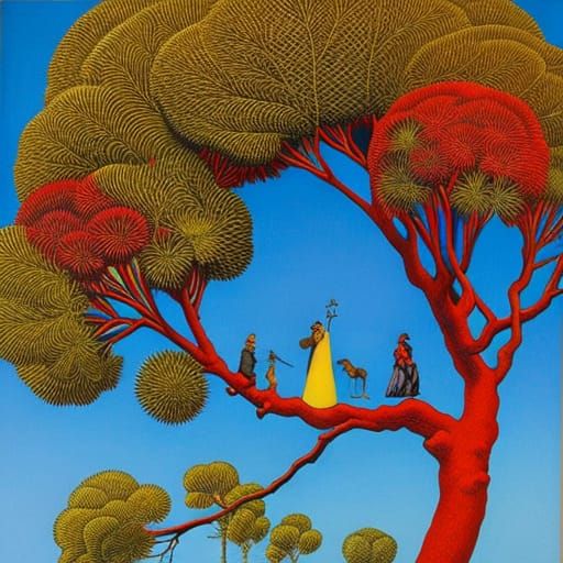 Surrealist Collage in Dada and Expressionist Styles