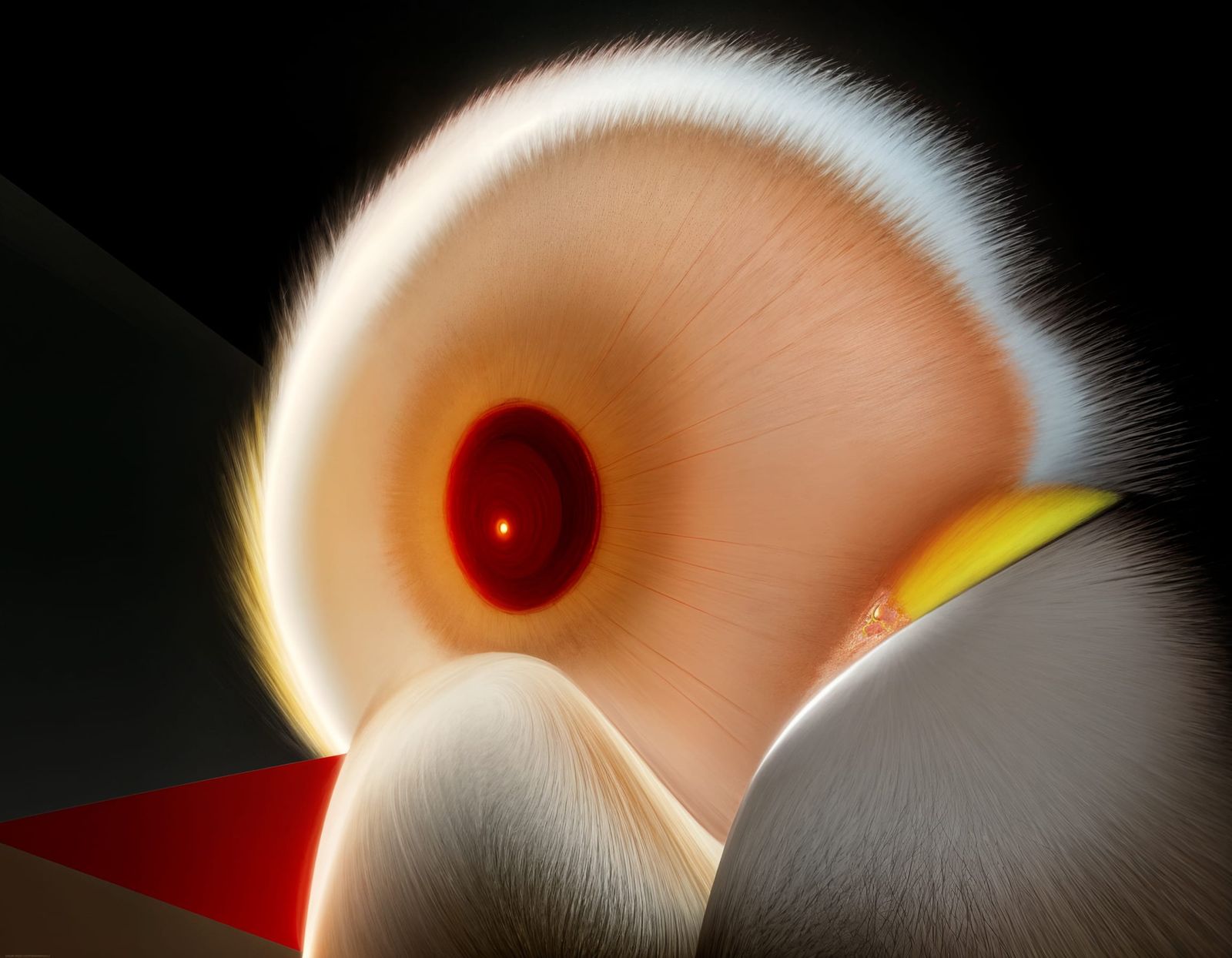 Abstract Angular Shapes in Bizarre Maximalist Style