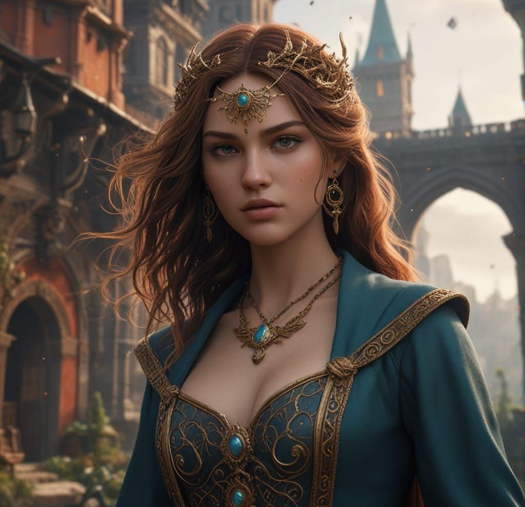 Fantastical Princess Concept Art