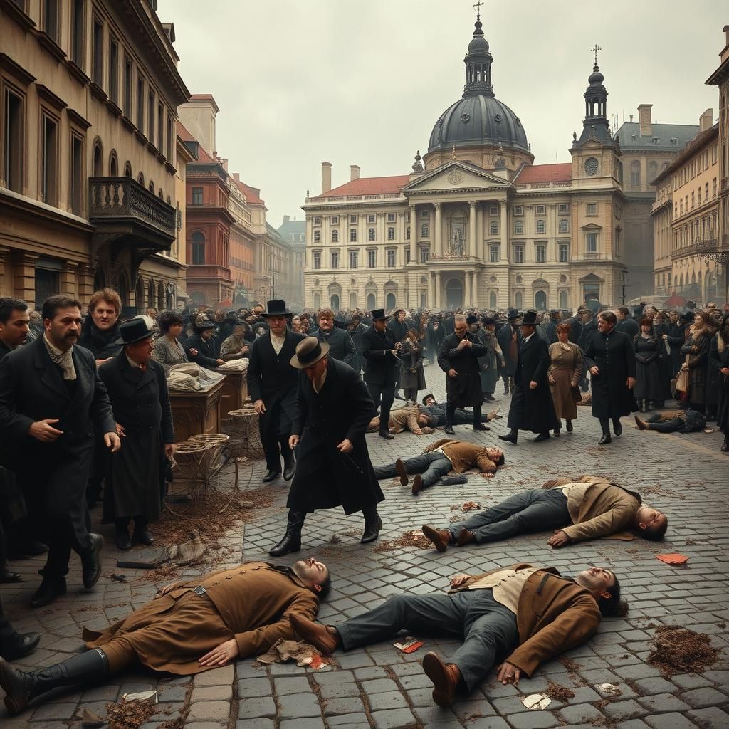 Cholera Epidemic on the Danube, 1848