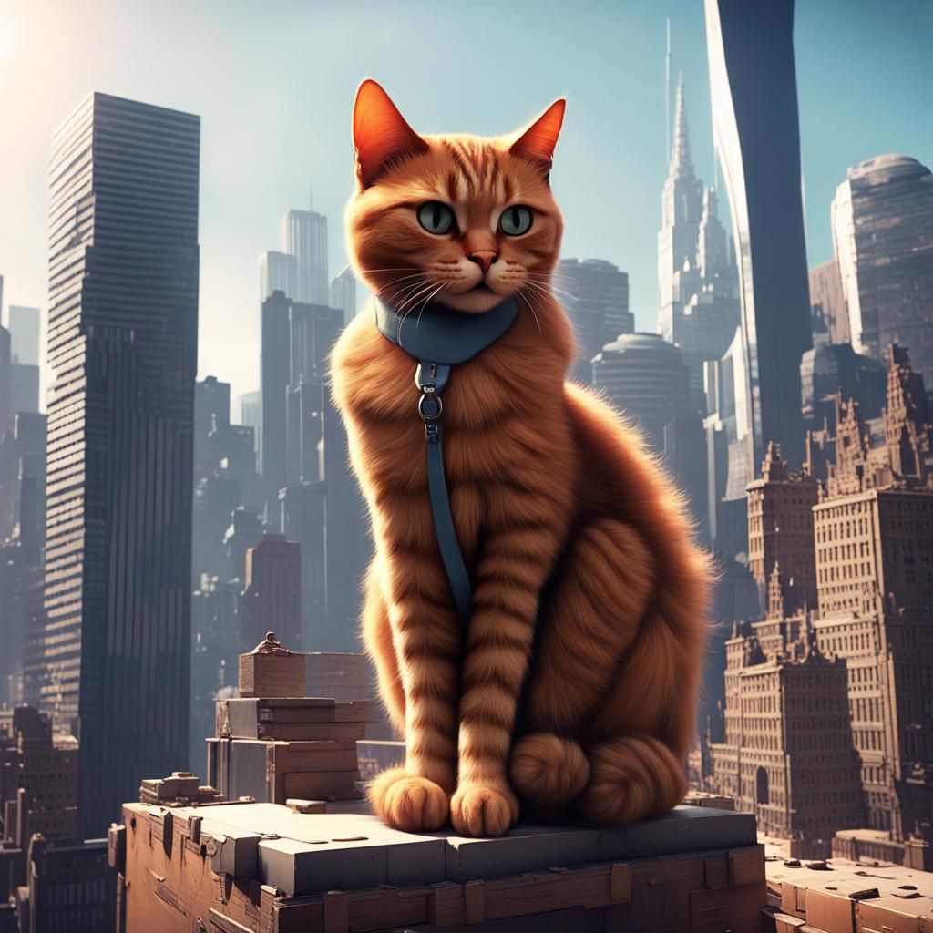 Cat City Conspiracy: 3D Cinematic Game Art