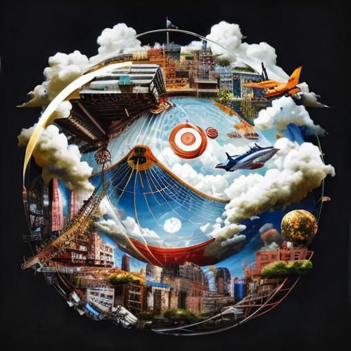 Hyperrealistic 3D Hero in Cinematic Style