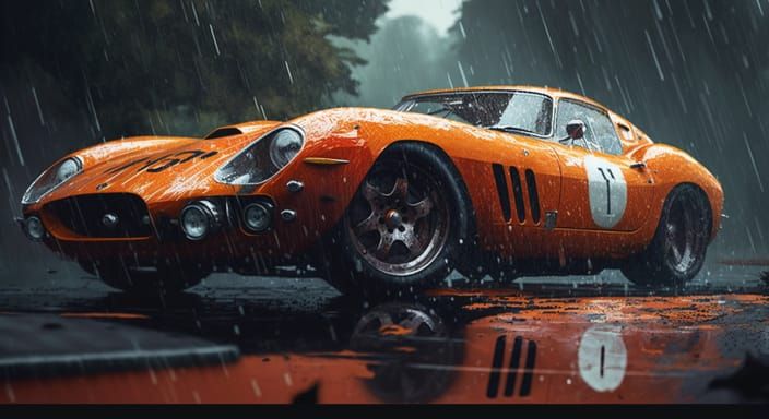 Ferrari 250 GTO in Sunburst Orange