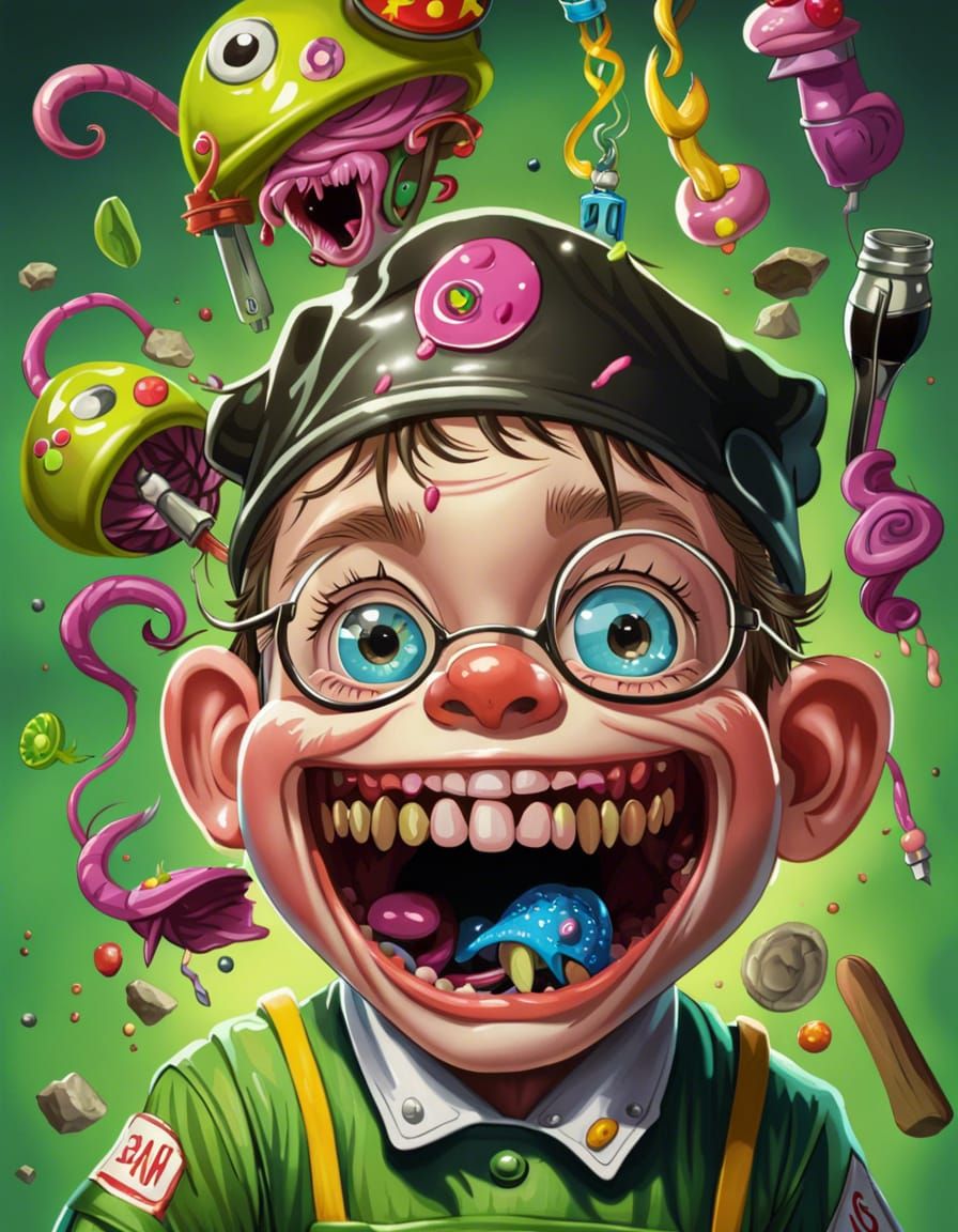 Garbage Pail Tots: Gina Ging Gang Goolie