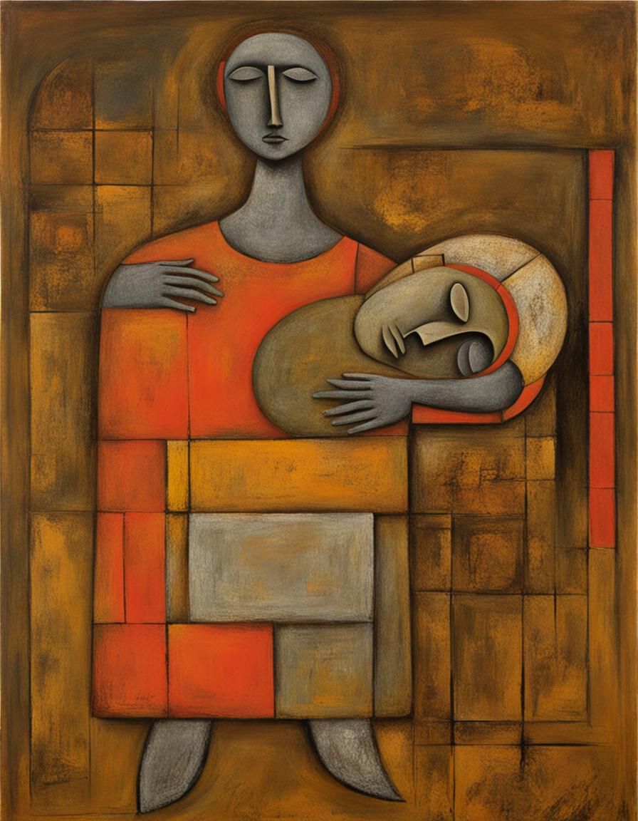 Figure in Bronze and Gray: Tamayo Style