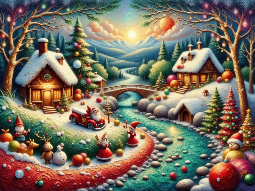 Christmas in the story