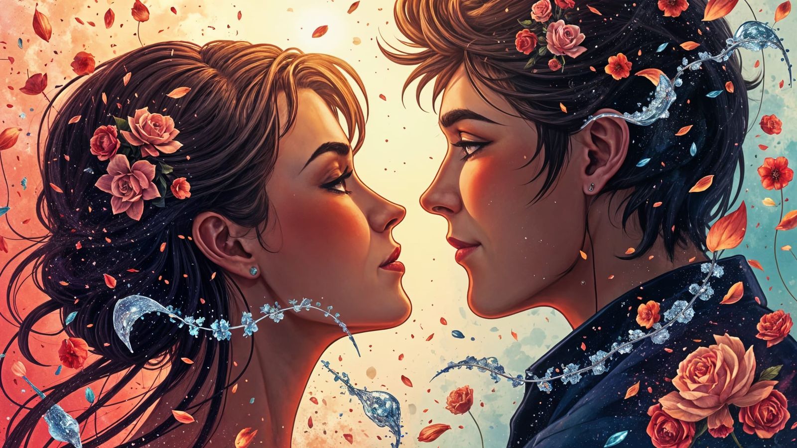 Love in Ethereal Whispers