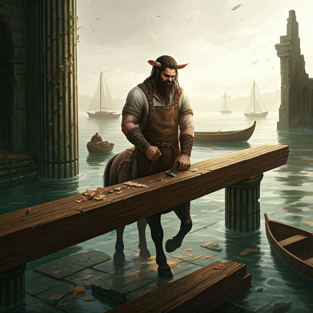 Centaur Carpenter at Waterside Workshop