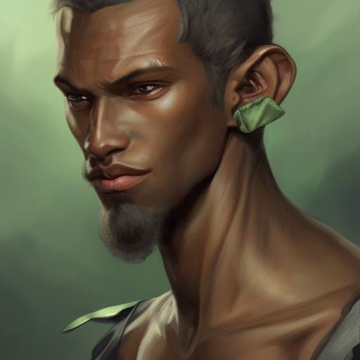 Fantasy RPG Character Portrait in Detailed Digital Art