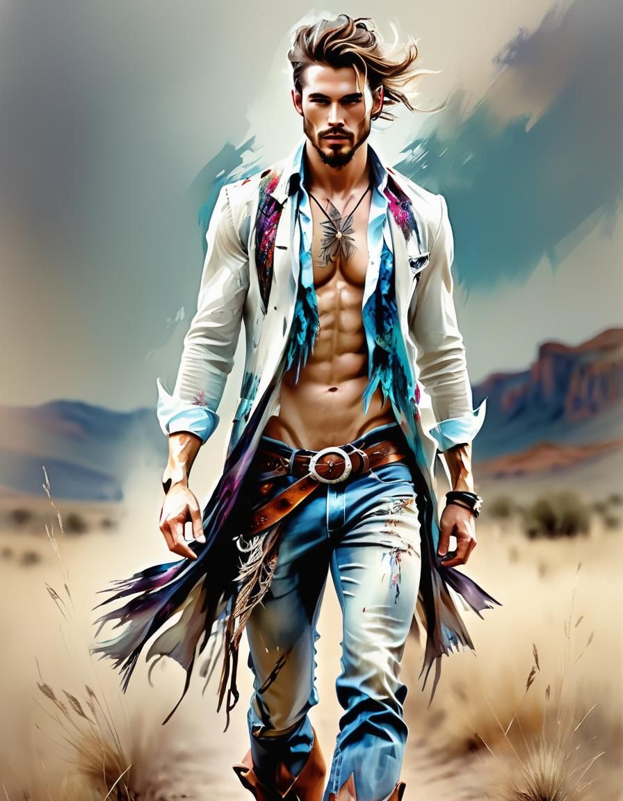 Wild West Fashionista, cowboy-inspired haute couture