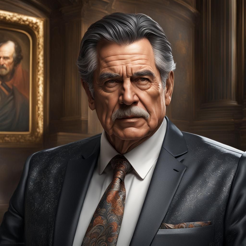 65 year old father black hair :: chubby out of shape dad bod...