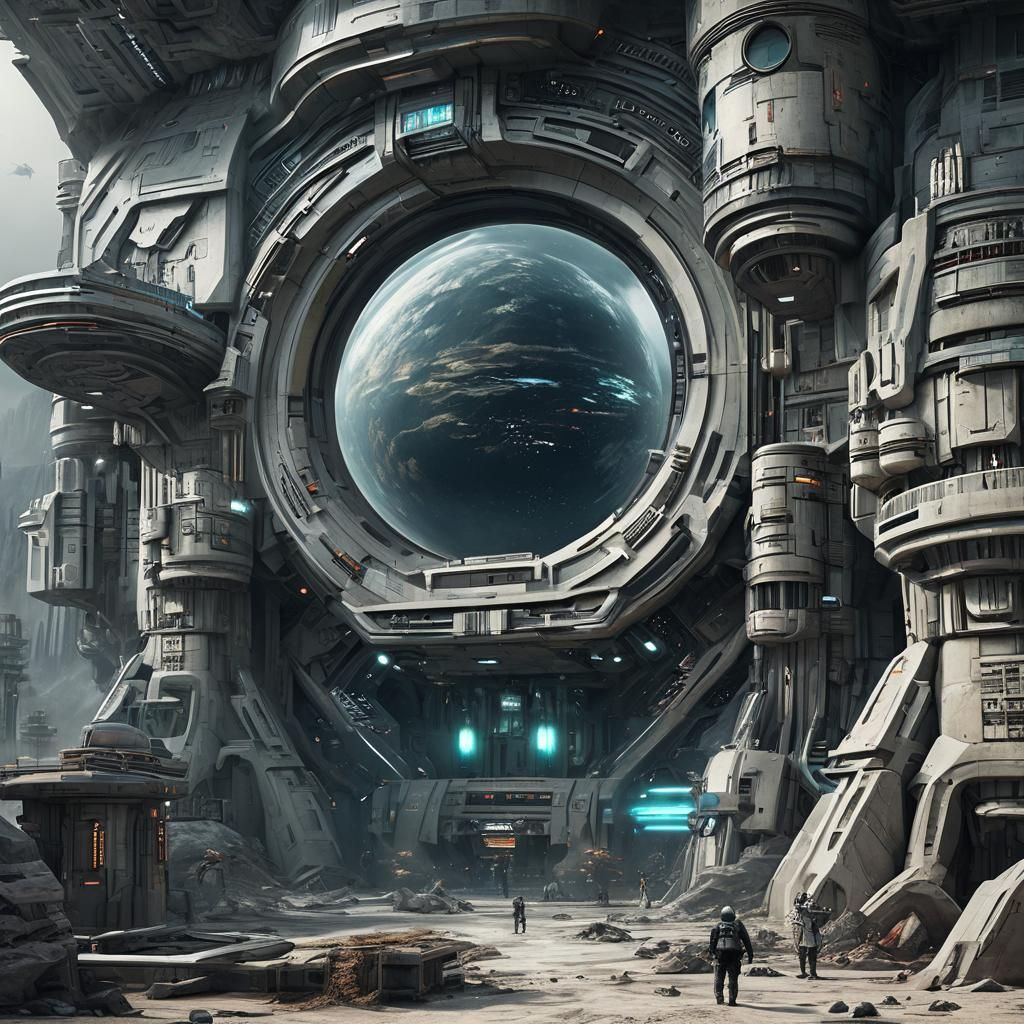 Abstract Sci-Fi Creation