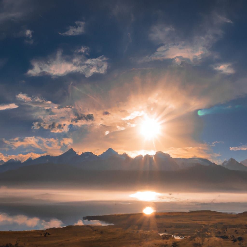 Emerald Landscapes and Azure Skies: A Paradise