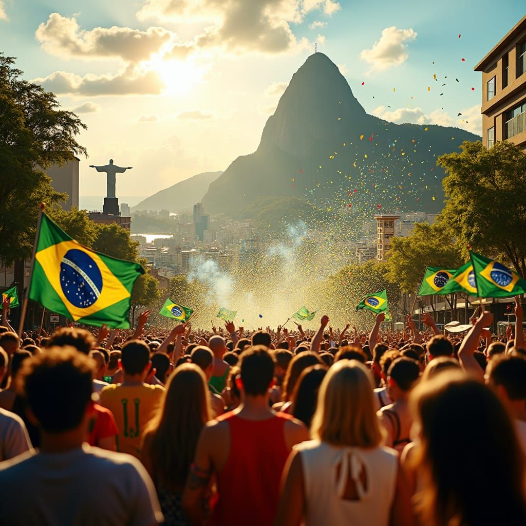 Brazil Independence Day Celebration in Rio: Photographic Sty...