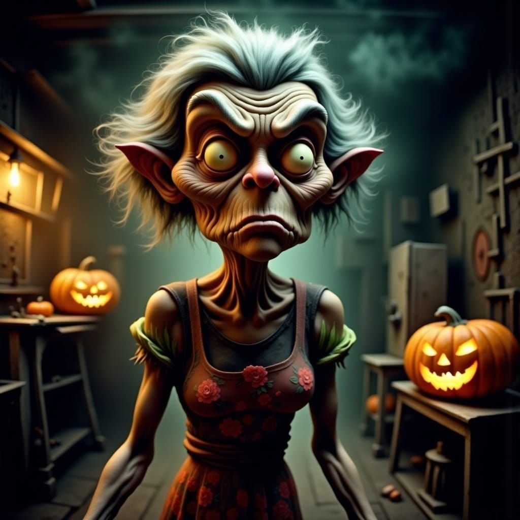 Mamy Halloween  (lora:Halloween Ghosts:1.0)