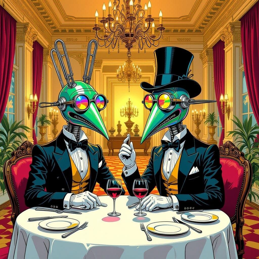 anthropomorphic paperclips