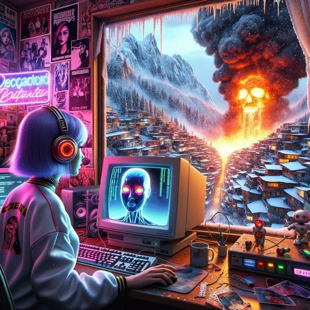 AI Generated Image Based on Simple Prompt