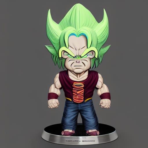 Hyperrealistic Fantasycore Portrait in 3D Rendering