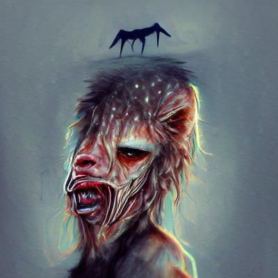 Eerie Skin Walker Digital Art