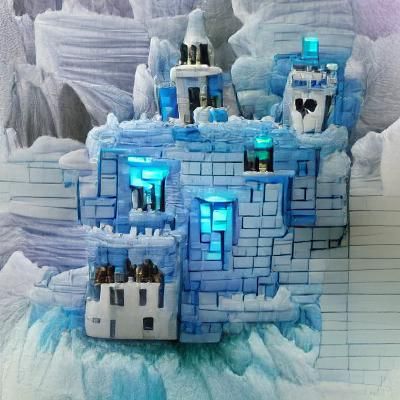 Majestic Ice Fortress