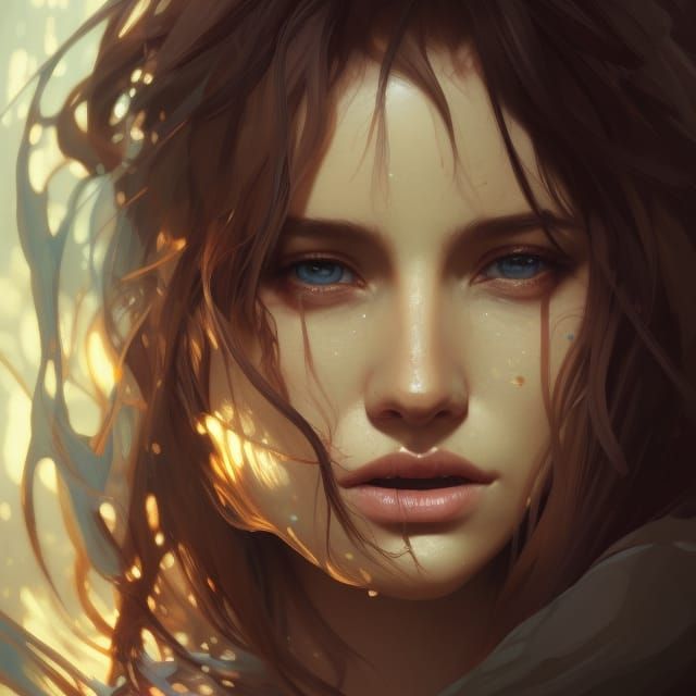 Hyperdetailed Portrait with Dynamic Lighting