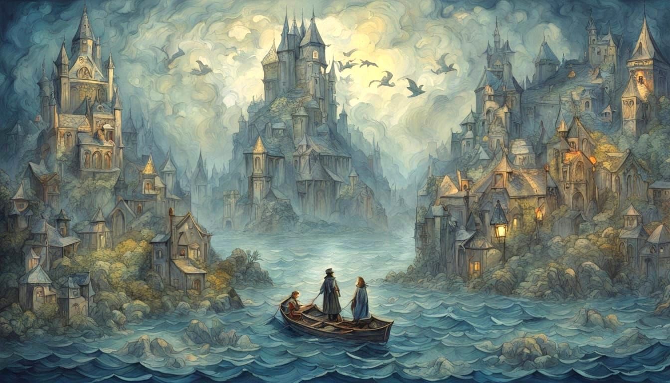 Sunken Land of Lyonesse: Fantasy Concept Art