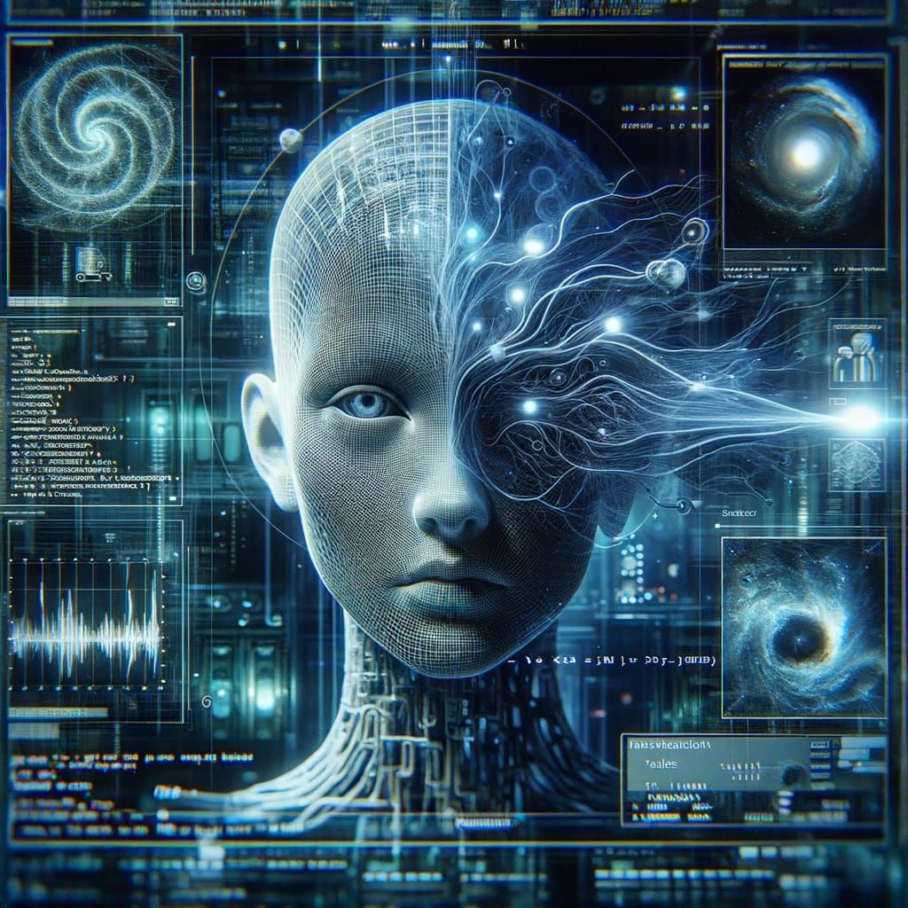 Neural Network Transforms into Realistic Human Face in Futur...