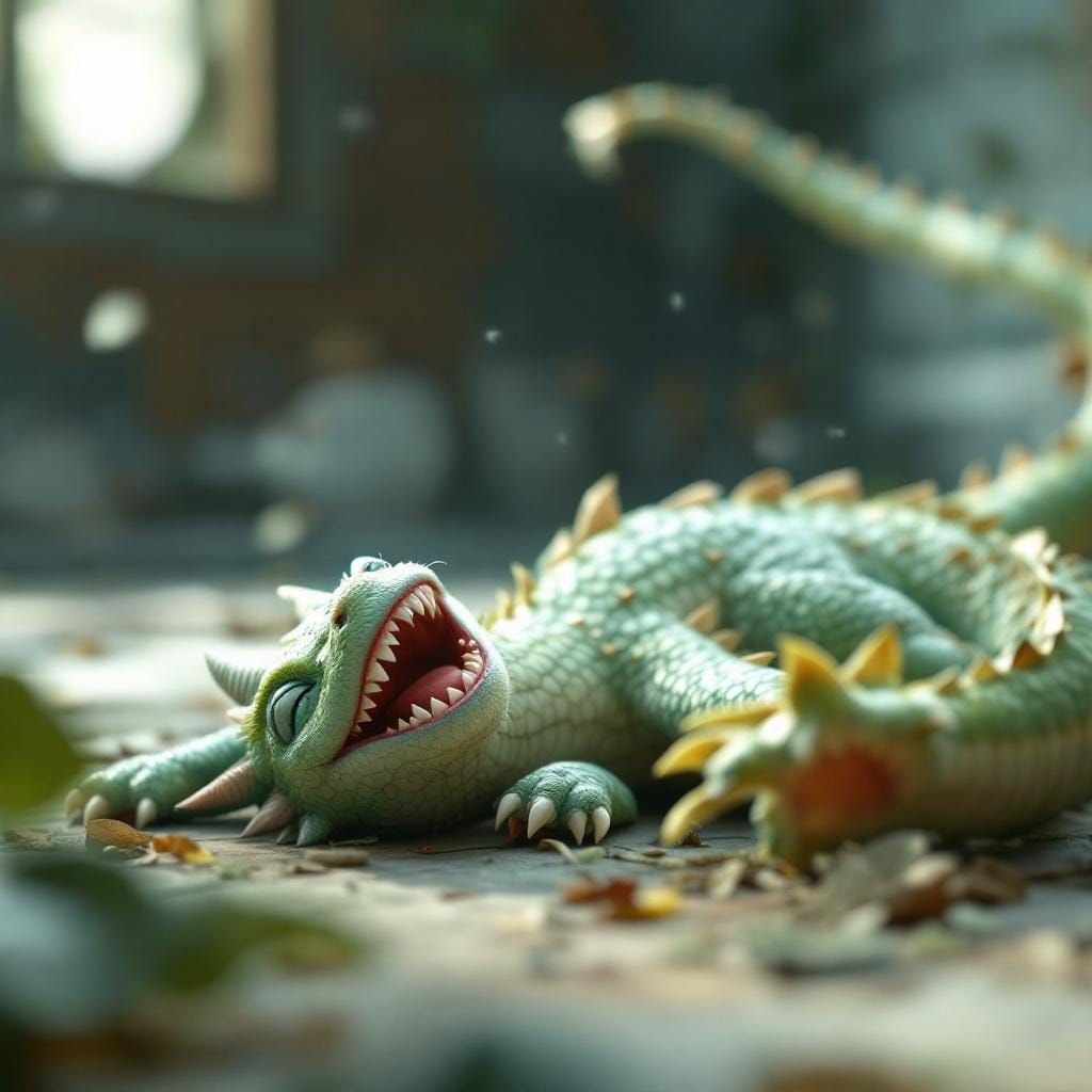 ROFL Dragon  - omg - after  what felt like 100 creations - later