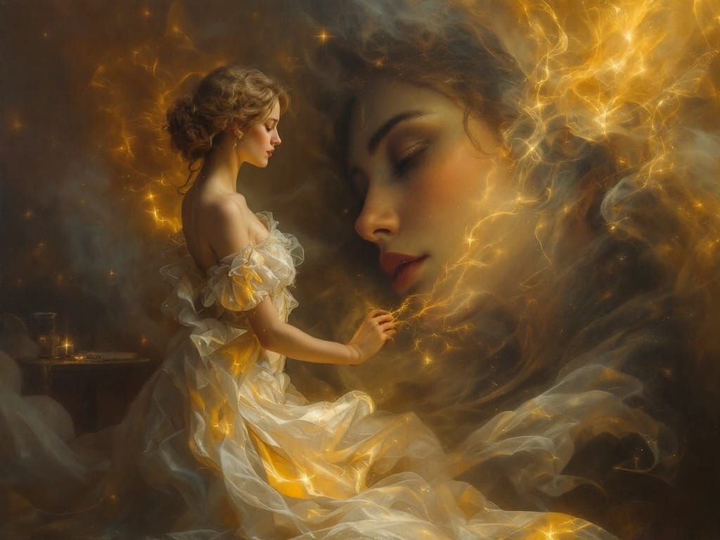 Ethereal Masterpiece in Old Master Style