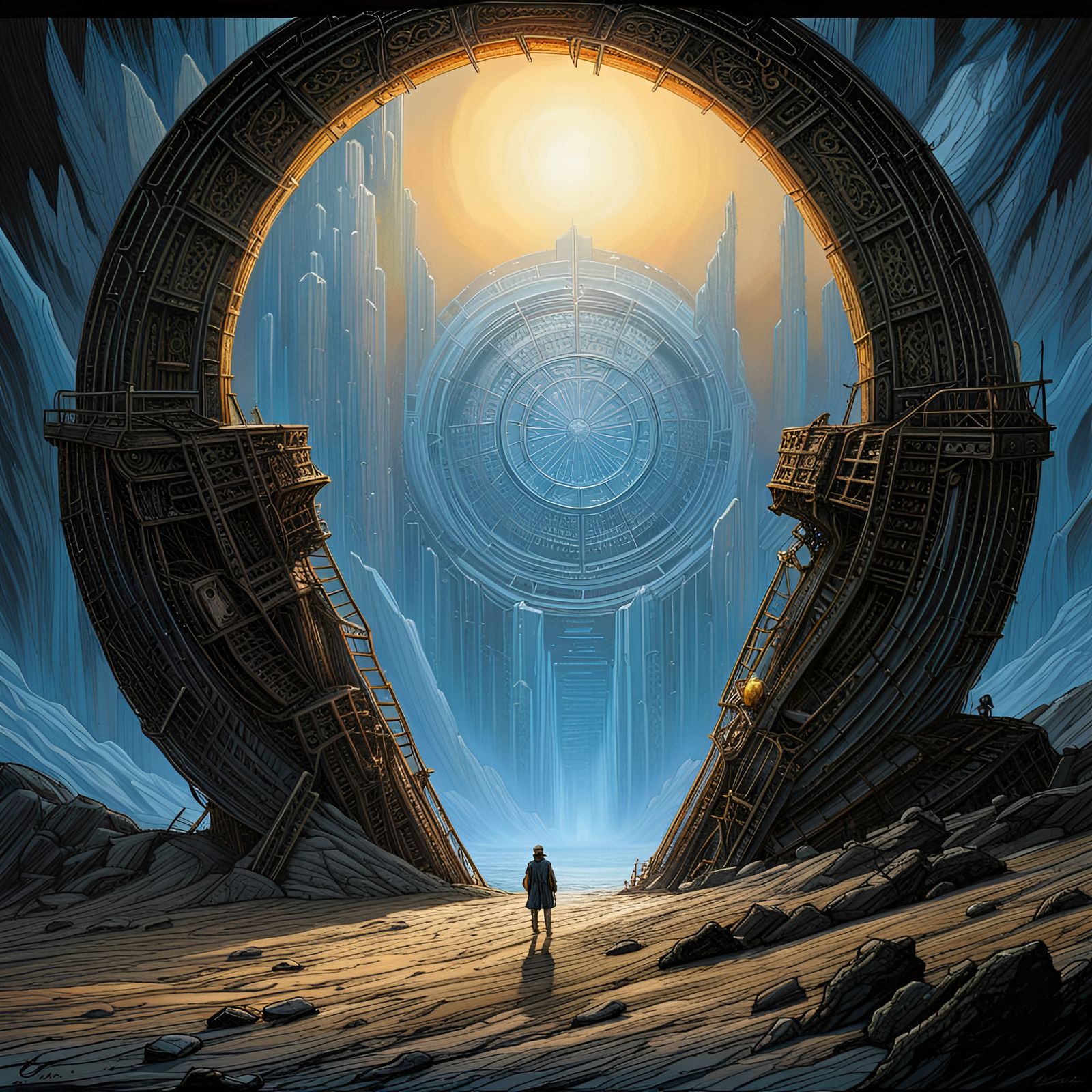 Derelict Stargate: A Science Fiction Masterpiece