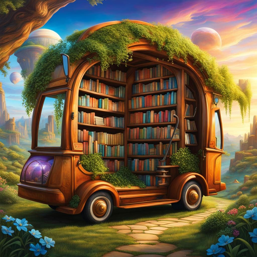 Bookmobile - Library on wheels