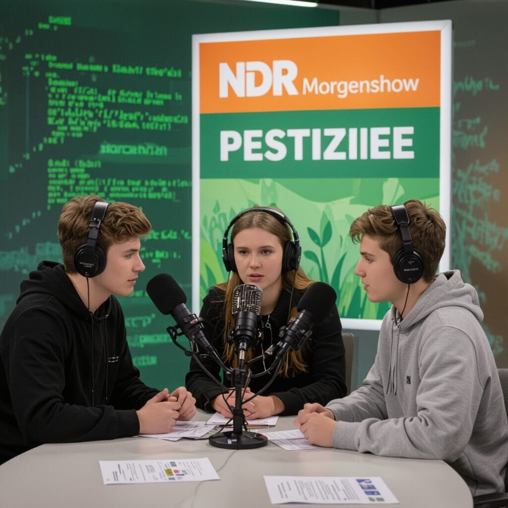 NDR Morning Show Podcast Poster: Students Record Episode on ...