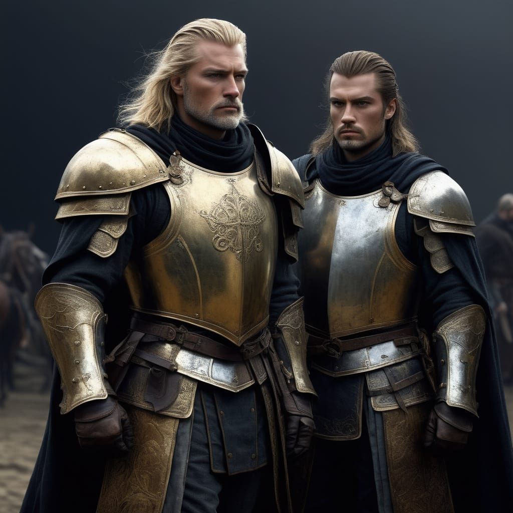 Majestic Brothers Ride into Medieval Legend