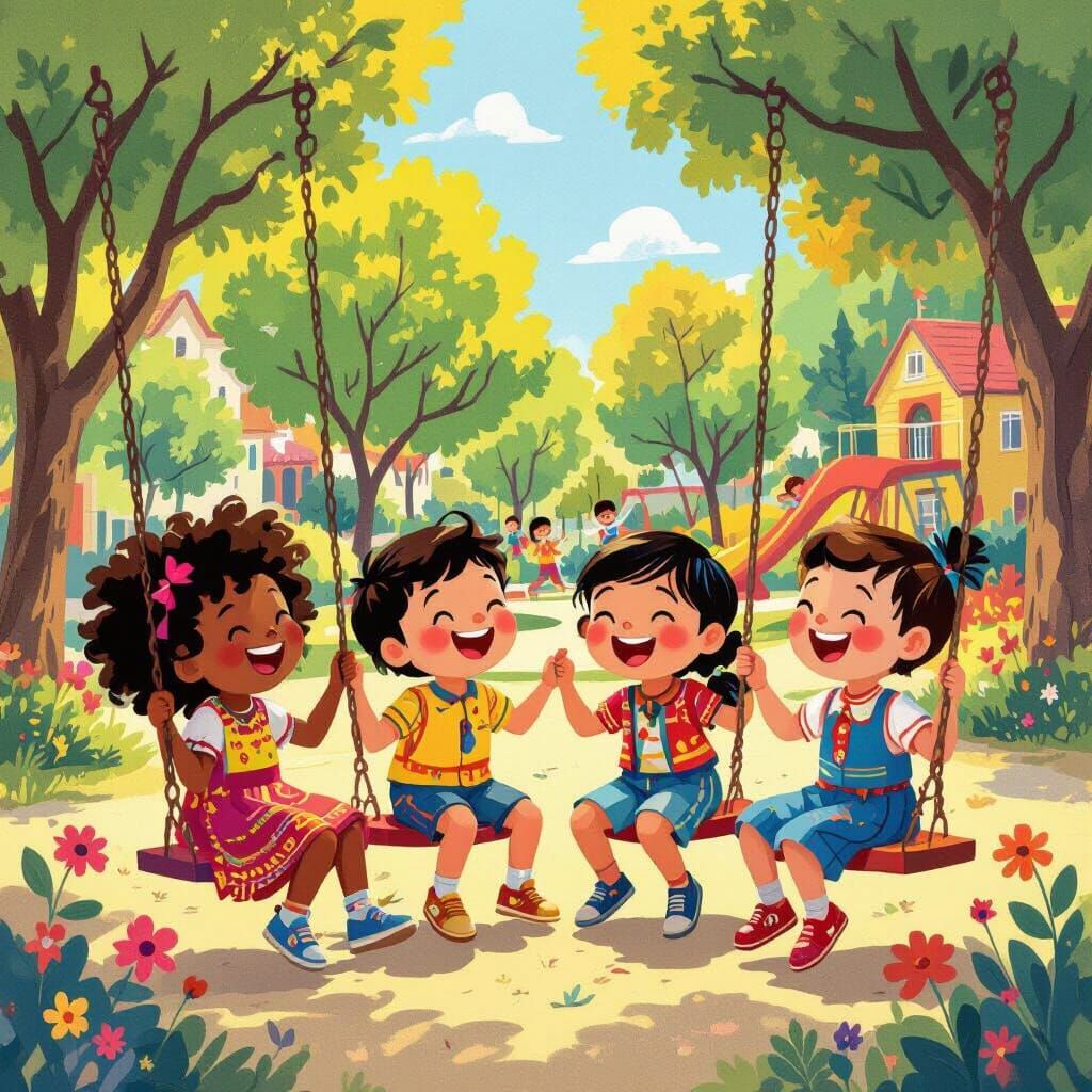 Children's Joyful Play: A Celebration of Diversity