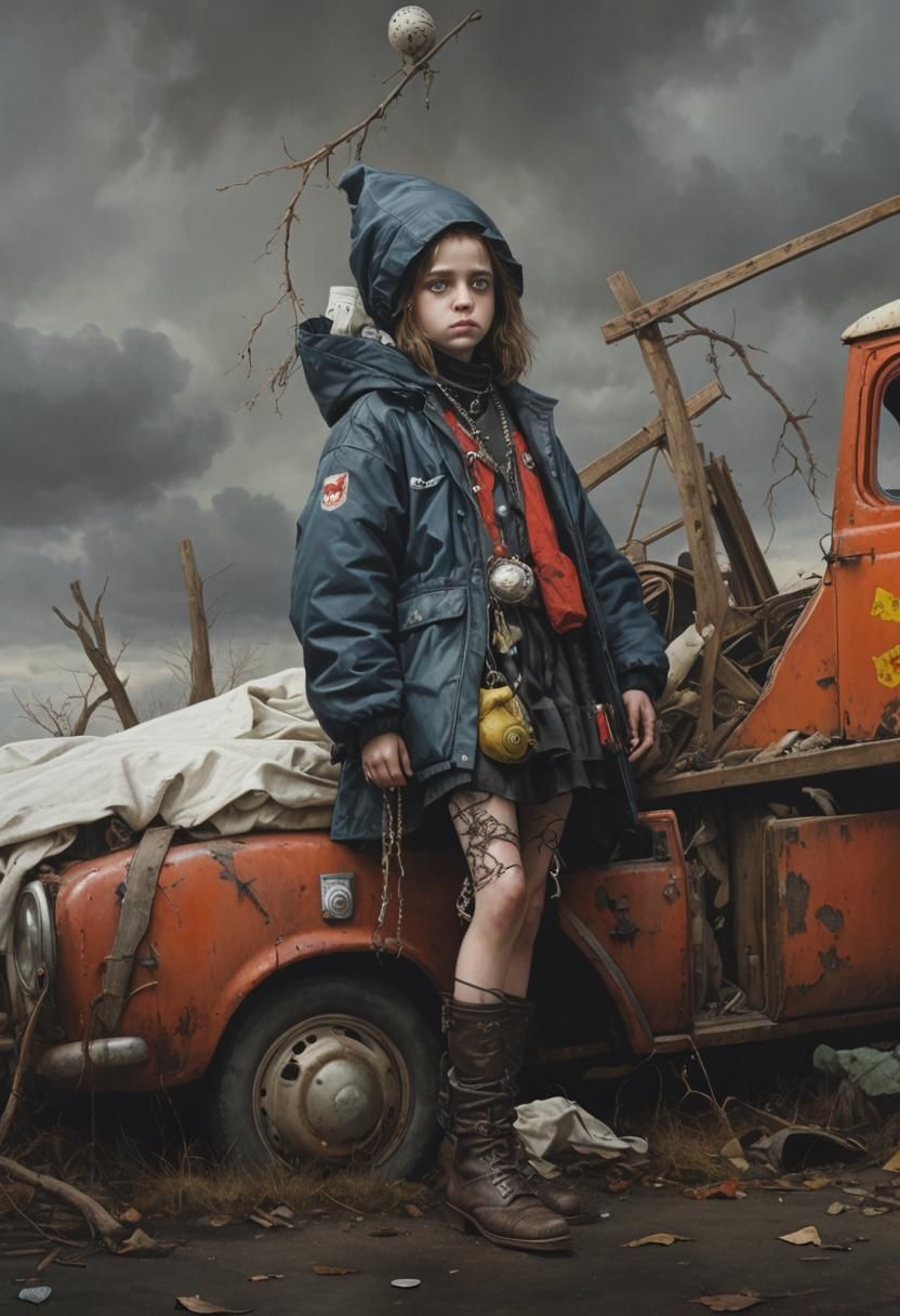 Gothic Photorealistic Art of Forgotten Things