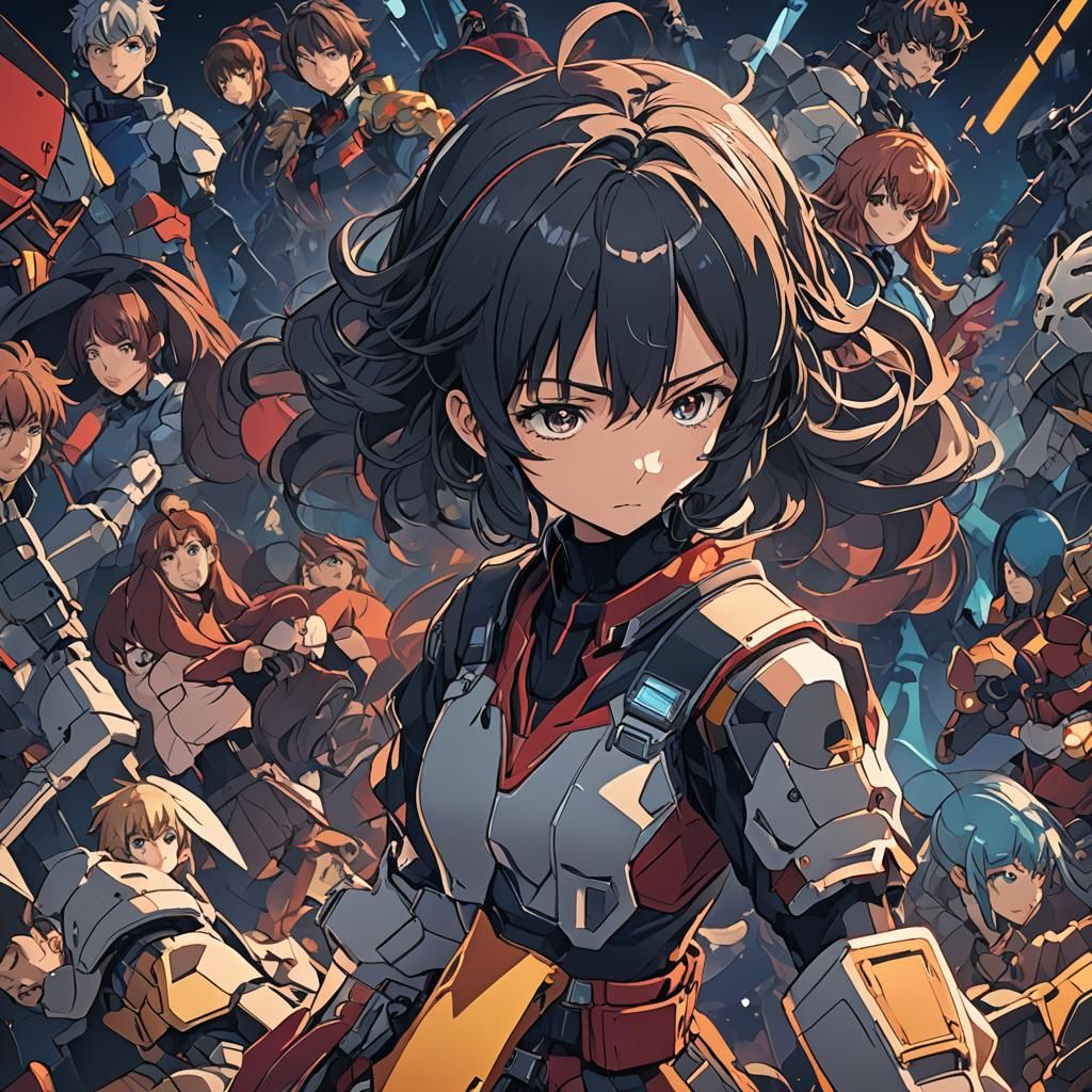 Anime Still in Studio Trigger Style