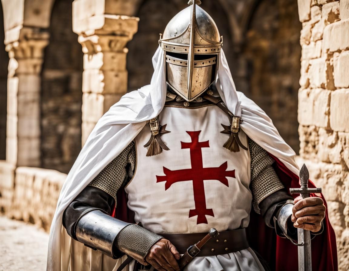 Knight Templar in Ancient Jerusalem