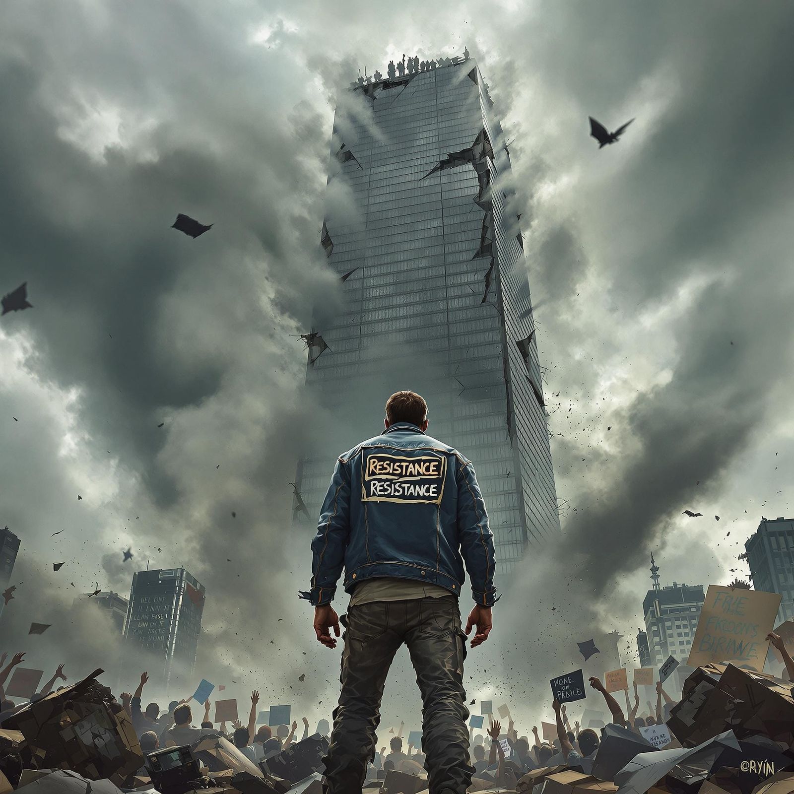 Rebel Against the Corrupt Elite in a Gritty, Cyberpunk-Style...