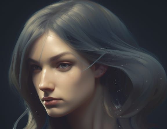 Hyperdetailed Portrait with Dynamic Lighting
