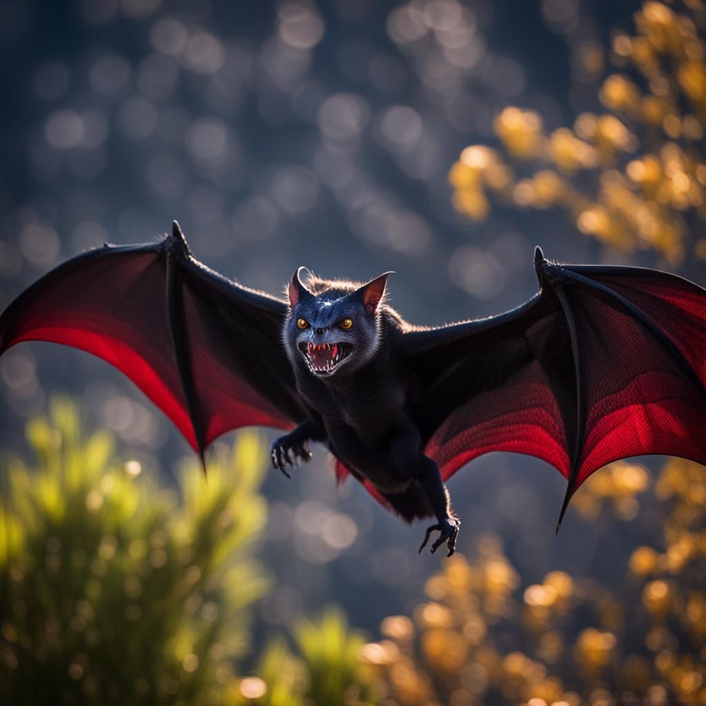 Count Dracula Portrait in Natural Lighting