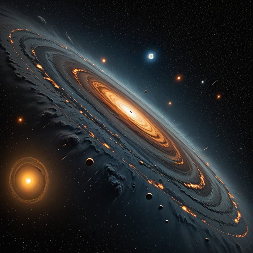 Spacecraft in Orbit Around Earth, Swallowed by Black Hole, M...