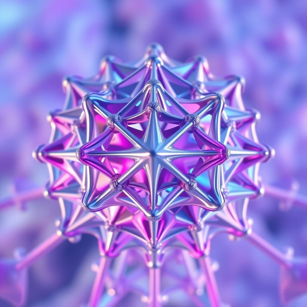 Crystal Structures Emerge in Vibrant, Nonlinear Geometric Pa...