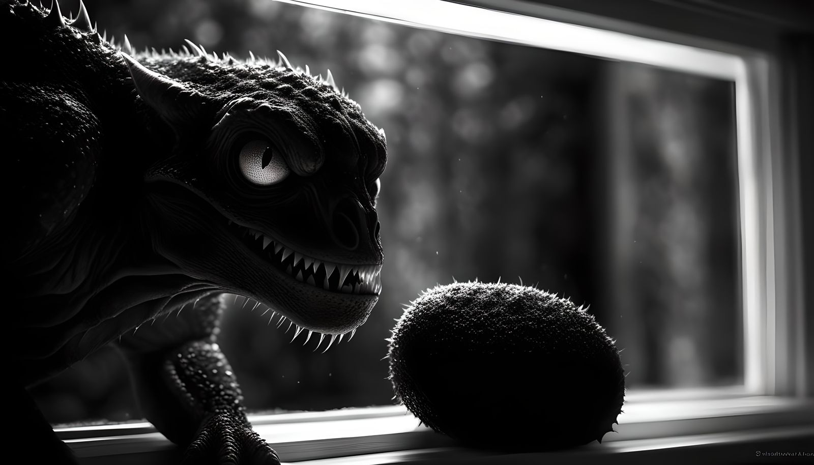 ‘Dangbabbit! I hates these dang furballs . . . ‘