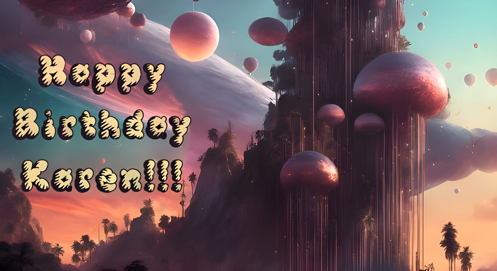 Evolving Image in 4D UHD Render